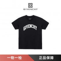 GIVENCHY  弧形字母  原厂专柜正品T恤短袖