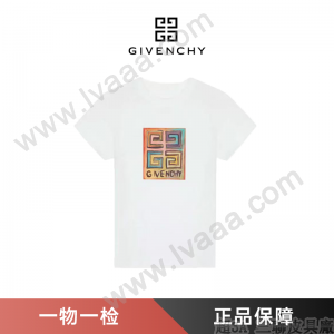GIVENCHY 五彩4G 原厂专柜正品T恤短袖