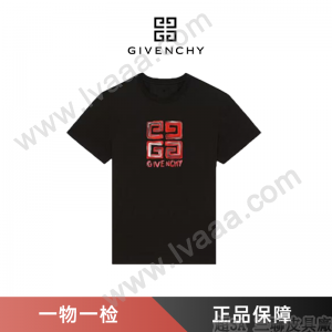 GIVENCHY  纪梵希红4G  原厂专柜正品T恤短袖