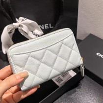 AP0216 Chanel 进口羊皮和球纹牛皮卡包钱包