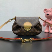 M13617  Sunset 手袋 取材經典 Monogram 塗層帆布