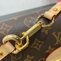 M13617  Sunset 手袋 取材經典 Monogram 塗層帆布