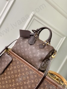 M24443 烏木色 Speedy 25 包身、短手把與肩帶