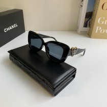 CHANEL 香奈兒新款小香愛心桃鏡腿太陽鏡