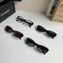 CHANEL 香奈兒 新款貓眼框小香風墨鏡